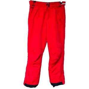 Evol Wild River Snowboard Pants Red Insulated Unisex  Men's 30 x 28.75 Pockets